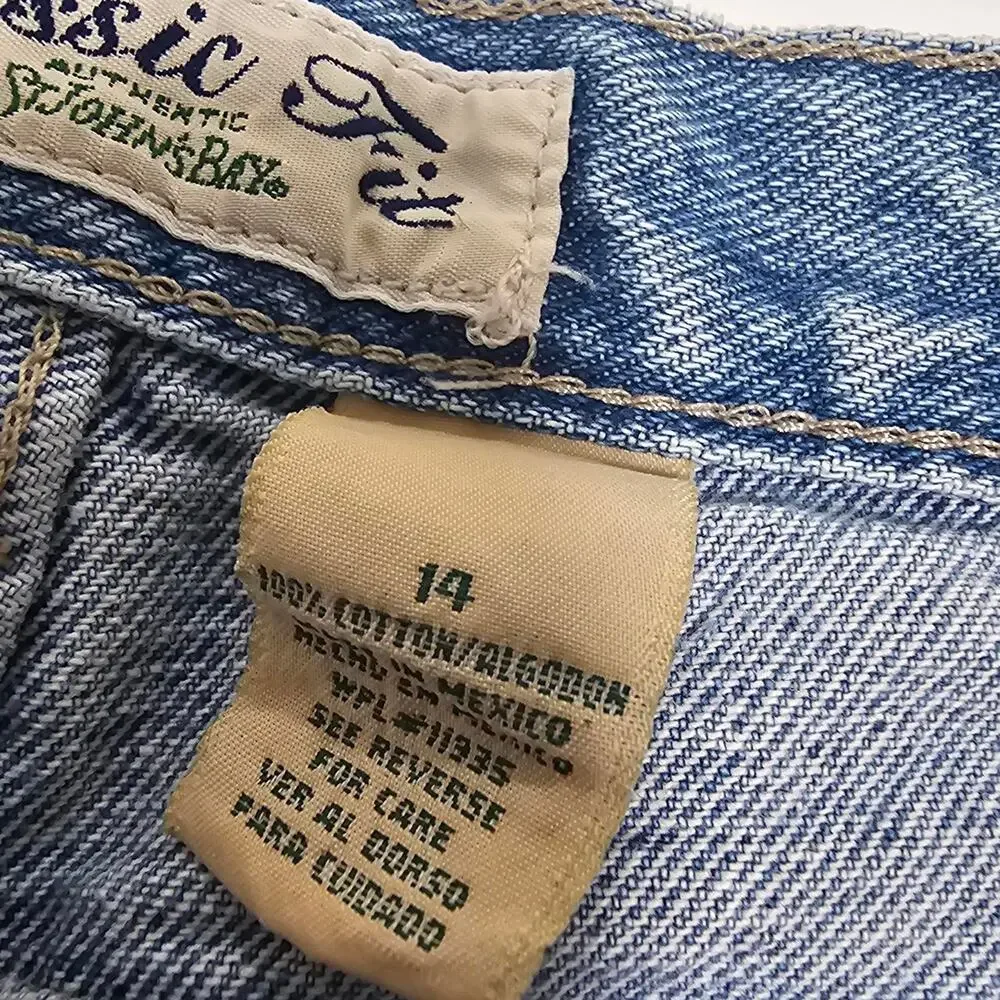 Authentic vintage st johns bay jeans 100% Cotton